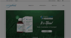 Desktop Screenshot of lifewave.com